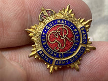 Charger l&#39;image dans la galerie, Original British Army - Royal Army Service Corps GVI Enamel Brooch
