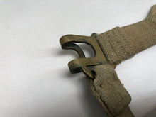 Load image into Gallery viewer, Original WW2 British Army 37 Pattern Canvass L Straps Set
