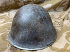 WW2 Mk3 High Rivet Turtle - British / Canadian Army Helmet - Nice Original - The Militaria Shop
