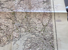 Original WW2 British Army GSGS OS Map of Scotland - South West - The Militaria Shop