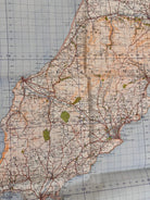 Original WW2 British Army GSGS OS Map of Great Britain - Isle of Man - The Militaria Shop