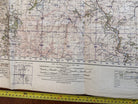 Original WW2 British Army GSGS Map of Scotland - Edinburgh - The Militaria Shop