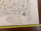Original WW2 British Army GSGS OS Map of England - The Dukeries - The Militaria Shop
