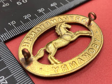 Load image into Gallery viewer, British Army Cap Badge - Northamptonshire Yeomanry Regiment
