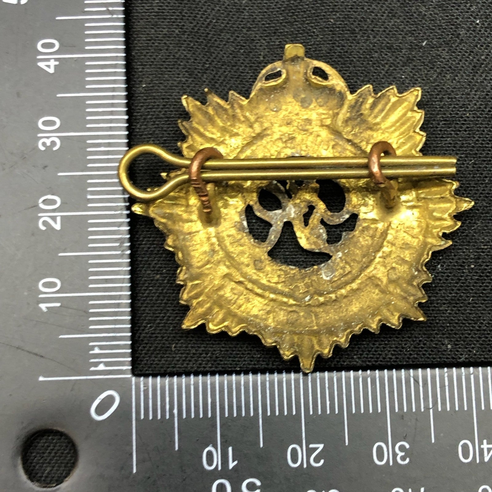 Original Canadian Army Cap Badge - Royal Canadian Army Service Corps - The Militaria Shop