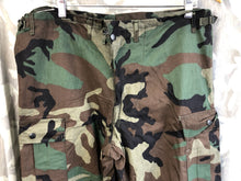 Load image into Gallery viewer, Genuine US Army Camouflaged Overgarment Protective - Small - 38&quot; Waist
