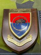 British Army Plaque to Major - 2nd in Command of Batsu Wainright - The Militaria Shop