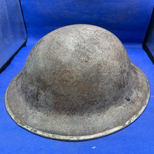 Load image into Gallery viewer, Original British Army Mk2 Combat Helmet - Untouched WW2 Example
