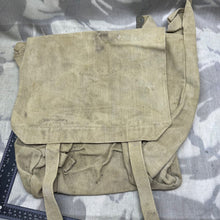 Load image into Gallery viewer, Original WW2 British Army 37 Pattern Webbing Large Pack - Wartime Dated
