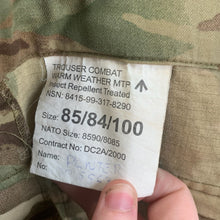 Load image into Gallery viewer, Genuine British Army Warm Weather Combat Trousers MTP Camouflage  Size 85/84/100
