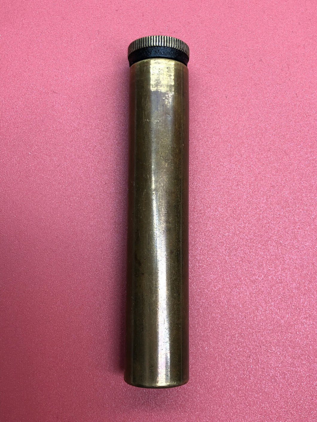 Original British Army WW1/WW2 SMLE Lee Enfield Brass Oil Bottle