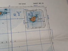 Load image into Gallery viewer, Original WW2 British Army / RAF Map - Italy - ETNA
