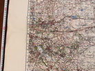 Original WW2 British Army GSGS Map of Scotland - Falkirk & Motherwell - The Militaria Shop