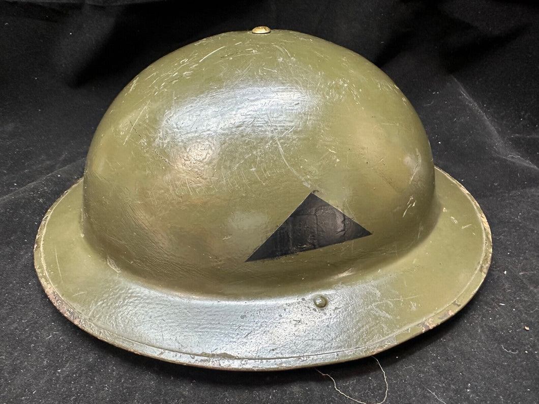 Original WW2 British Army Helmet & Liner Set - Ideal for Reenactment