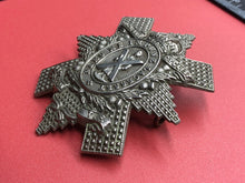 Load image into Gallery viewer, Original WW1 Highland Cyclist Battalion Territorial Forces Cap Badge
