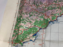 Load image into Gallery viewer, Original WW2 British Army / RAF Map - Nice - France
