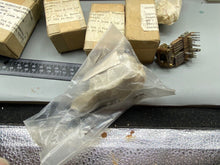 Load image into Gallery viewer, Original Large Box of Vintage Italian Radio / Equipment Switches dated 1967.
