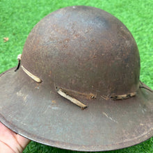 Charger l&#39;image dans la galerie, Original WW2 British Home Front Civillian Zuckerman Helmet - SFP - 1941 Dated
