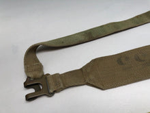 Load image into Gallery viewer, Original WW2 British Army 37 Pattern Canvass L Strap - 1941 Date MECo
