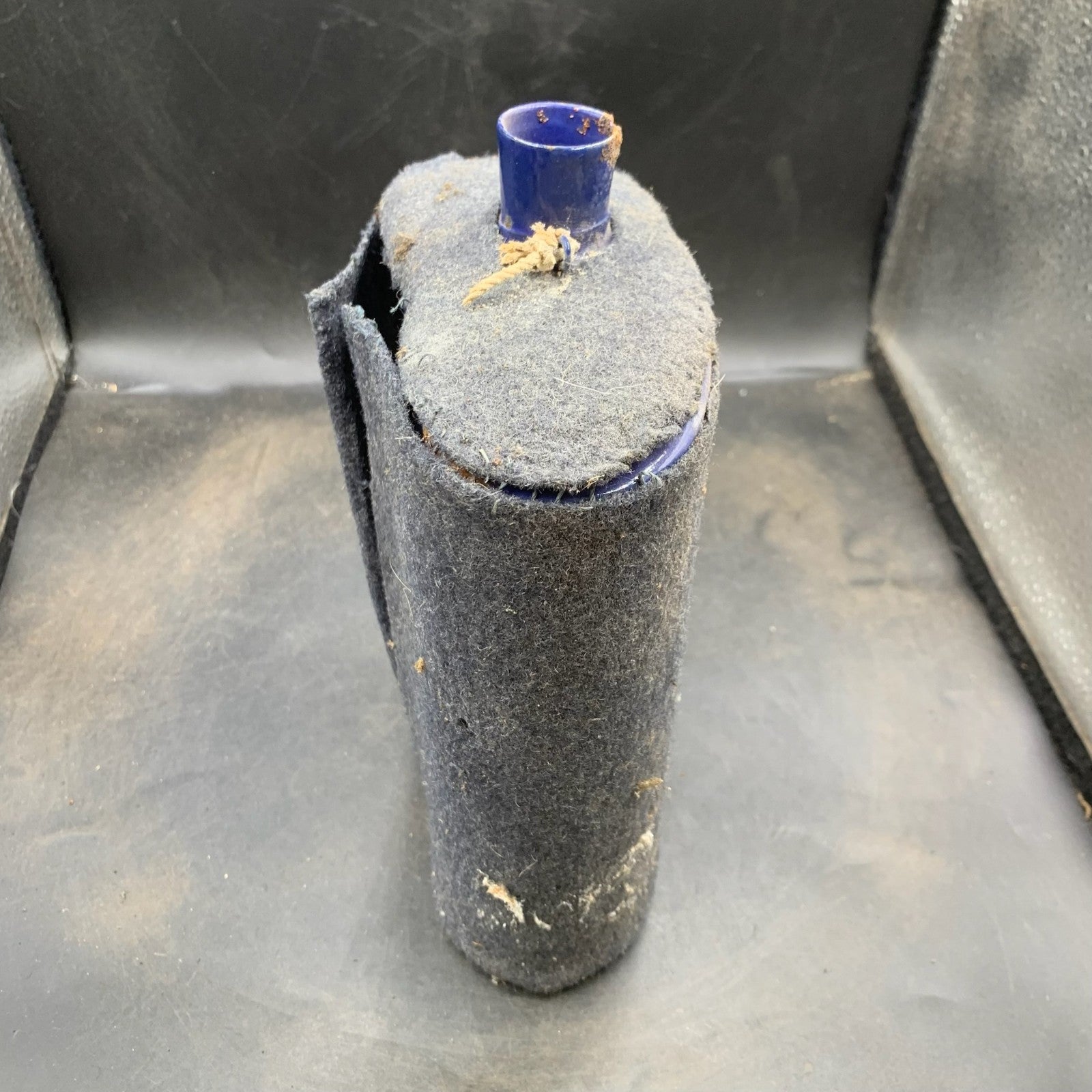 Original WW2 British Army / RAF Blue 37 Pattern Water Bottle - The Militaria Shop