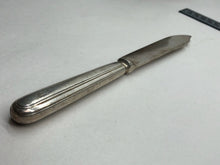 Load image into Gallery viewer, Original WW2 British Army Royal Artillery Officers Mess Cutlery Fish Knife
