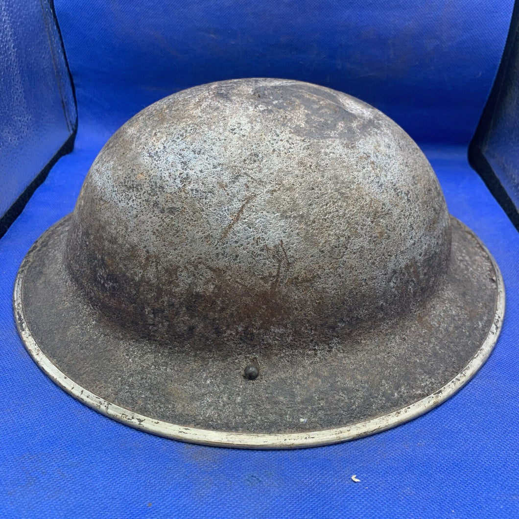 Original British Army Mk2 Combat Helmet - Untouched WW2 Example