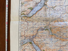Original WW2 British Army GSGS Map of Scotland - Lochcarron & Dornie - The Militaria Shop