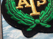 Load image into Gallery viewer, British Army Bullion Embroidered Blazer Badge - ATS Auxillary Territorial Servic
