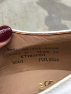 Genuine British Army Women's White Summer Shoes - WW2 Pattern - Size UK 12 L - The Militaria Shop