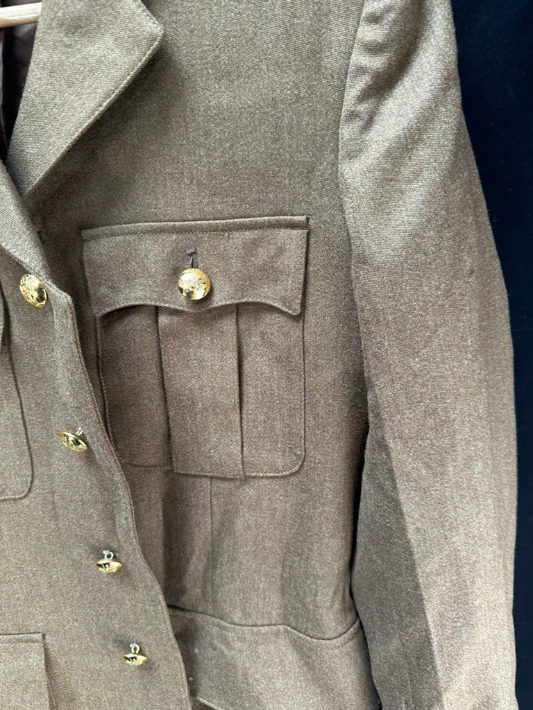 British Army Surplus No.2 Service Dress Jacket - Mercian Reg - Size 188/100/84 - The Militaria Shop
