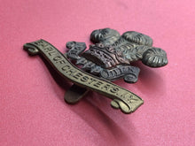 Load image into Gallery viewer, Original WW1 British Army Earl of Chester&#39;s Imperial Yeomanry Cap Badge
