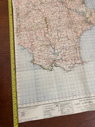 Original WW2 British Army GSGS OS Map of England - Torquay - The Militaria Shop