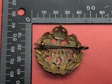 Load image into Gallery viewer, Original WW2 British RAF Royal Air Force Cap Badge
