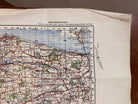 Original WW2 British Army GSGS Map of Scotland - Falkirk & Motherwell - The Militaria Shop