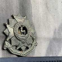 Load image into Gallery viewer, Original WW2 British Army Bedfordshire &amp; Hertfordshire Regiment Cap Badge
