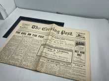 Load image into Gallery viewer, Original WW2 British Newspaper Channel Islands Occupation Jersey - August 1941
