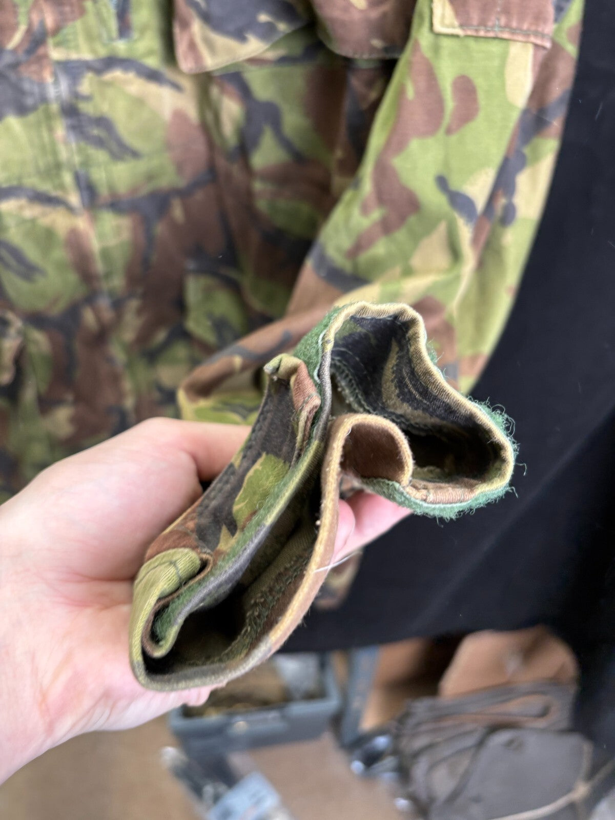 Surplus British Army Woodland DPM Smock Combat Jacket -Size 180/96 - The Militaria Shop