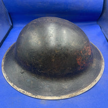 Load image into Gallery viewer, Original WW2 Mk2 British Army Brodie Combat Helmet
