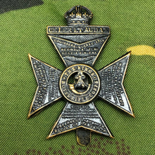 Load image into Gallery viewer, Original WW2 British Army Cap Badge - King&#39;s Royal Rifle Corps - The Militaria Shop
