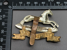 Load image into Gallery viewer, Original WW2 British Army West Yorkshire Regiment Cap Badge
