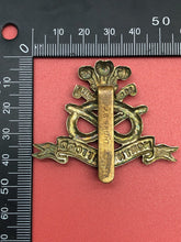 Load image into Gallery viewer, Original WW2 British Army North Stafford Regiment Cap Badge
