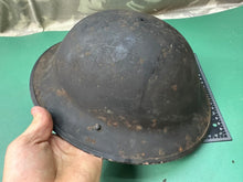 Lade das Bild in den Galerie-Viewer, Original WW2 British Home Front Civil Defence Mk2 Brodie Helmet
