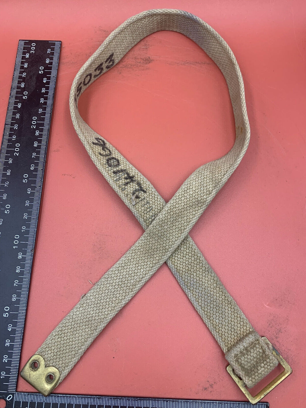 Original WW2 British Army 37 Pattern Large Pack / Equipment Strap