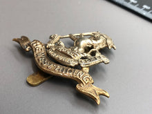 Load image into Gallery viewer, Original WW1 British Army Cap Badge - Duke of Wellington&#39;s West Riding Regiment
