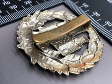 Load image into Gallery viewer, Original WW2 British Army Northamptonshire Regiment Cap Badge
