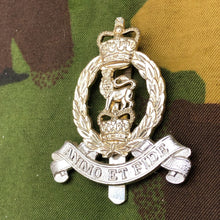 Load image into Gallery viewer, Original British Staybrite Army Cap Badge - Adjutant General&#39;s Corps - The Militaria Shop
