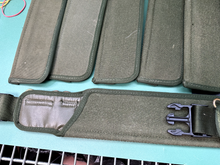 Charger l&#39;image dans la galerie, British Army Issue Olive Green OD PLCE Webbing Empty SA80 Scabbard Frog Cover
