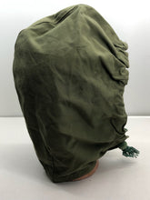 Load image into Gallery viewer, Original British Army Combat Smock Attachable Hood In Sateen 1953 Dated
