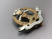 Load image into Gallery viewer, Original WW2 British Army The Middlesex Regiment Cap Badge
