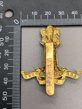 Load image into Gallery viewer, Original WW1 British Army 11th Hussars Cap Badge
